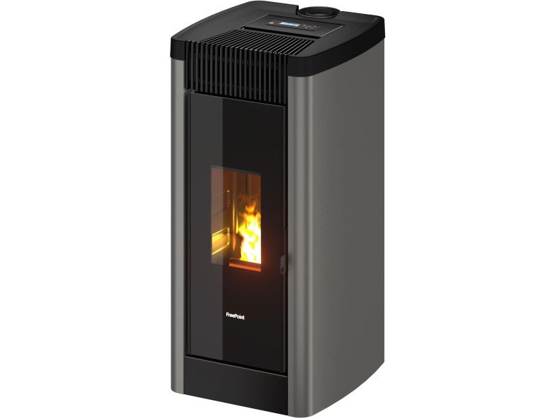 Freepoint Pelletofen STEE Stahl Titan 8,5 kW mit Automatik
