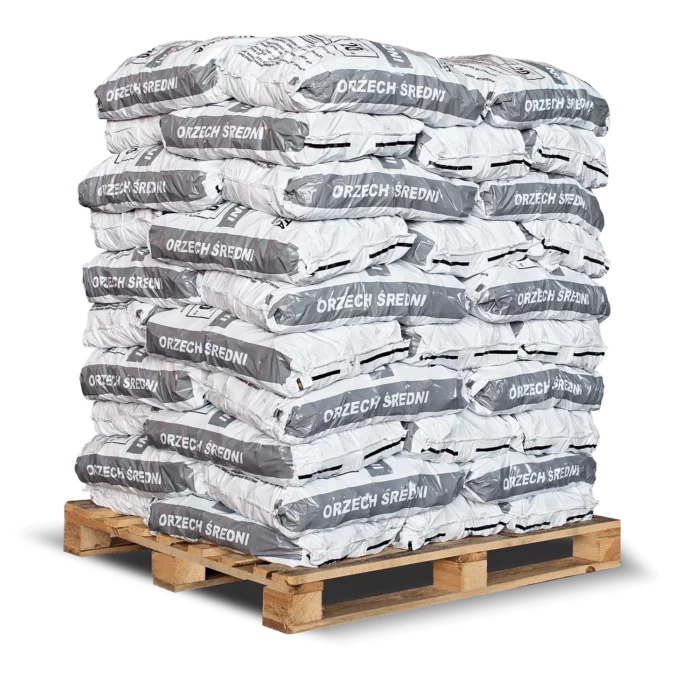 Steinkohle 25–60 mm – 50 x 20 kg – Nusskohle 2